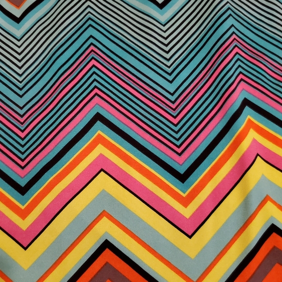 Multi Colored Strip Maxi Dress - Picture 2 of 3